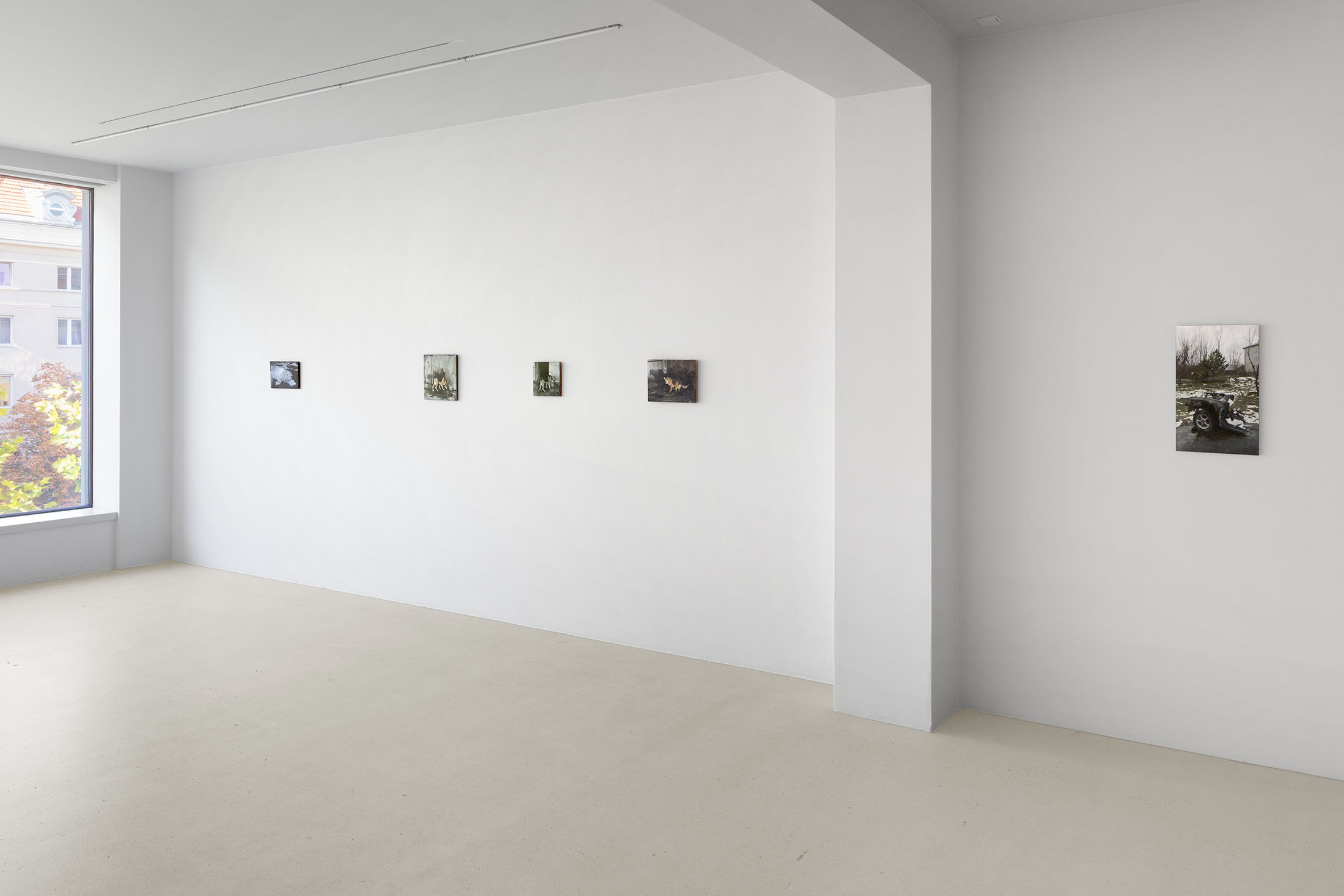 Karol Palczak, Haze, 2022, Foksal Gallery Foundation, exhibition view, photo Marek Gardulski